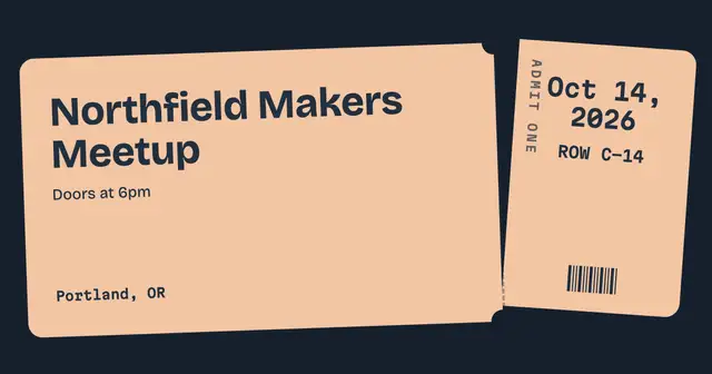 Preview of the Event ticket template